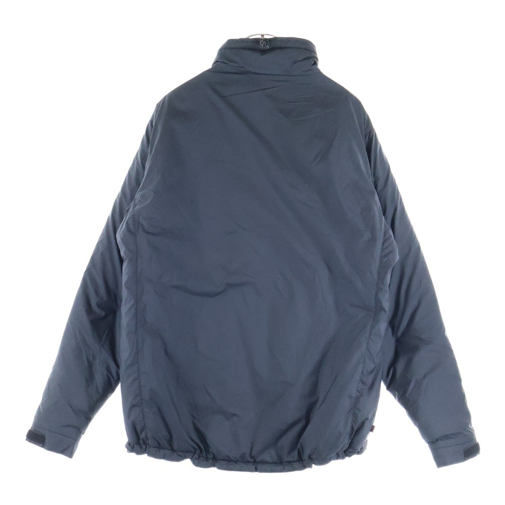 KEELA(キーラ) ナイロン ジップアップ 中綿ジャケット ブラック