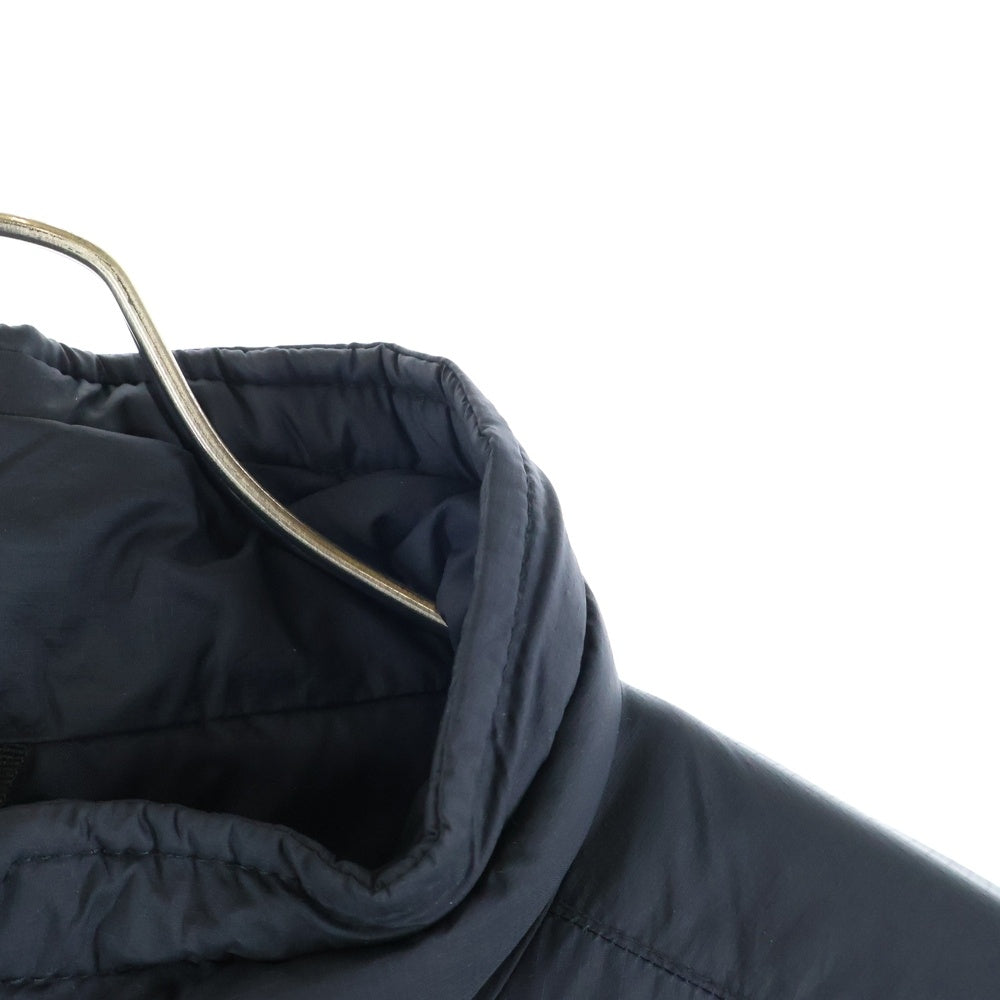 KEELA(キーラ) ナイロン ジップアップ 中綿ジャケット ブラック