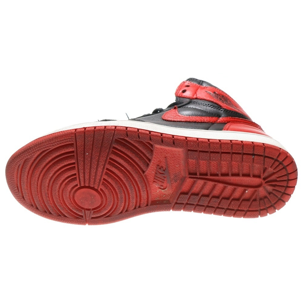 NIKE(ナイキ) AIR JORDAN 1 RETRO HIGH OG NRG HOMAGE TO HOME エアジョーダン1 オマージュトゥホーム ハイカットスニーカー レッド US8.5/26.5cm 861428-061