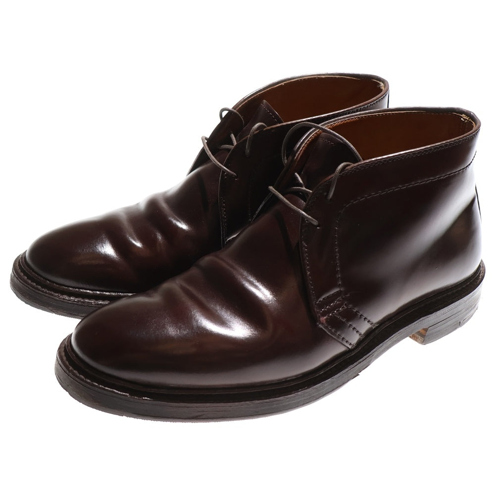 Alden(オールデン) 1357 コードバン レザー チャッカブーツ バーガンディ