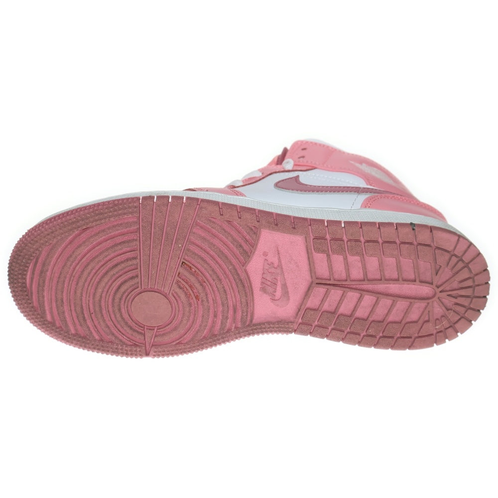 NIKE(ナイキ) AIR JORDAN 1 MID エア ジョーダン 1 ミッドカットスニーカー レディース ピンク/ホワイト US6.5/24.5cm DQ8423-616