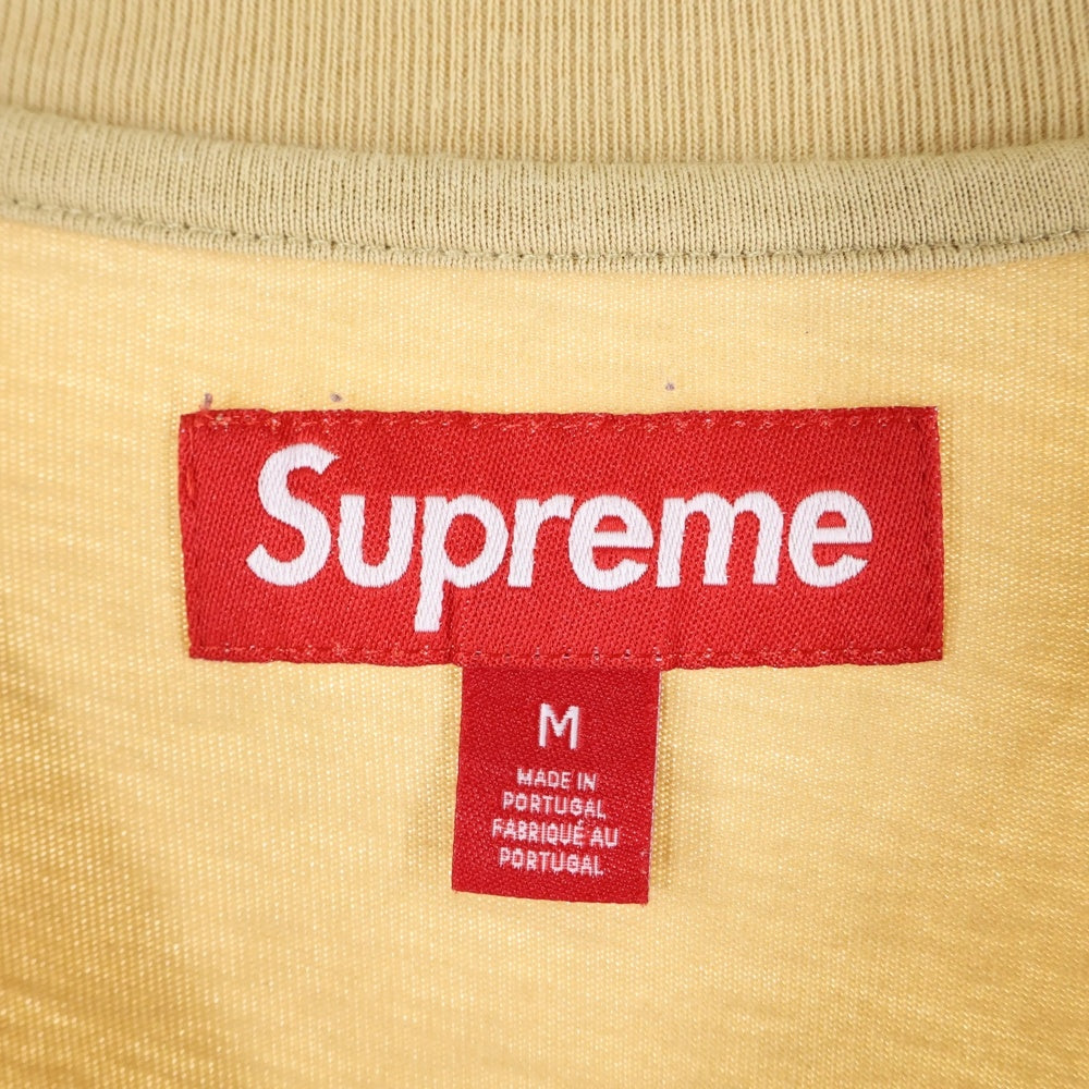 SUPREME(シュプリーム) 24AW Small Box Tee スモール ボックスロゴ パッチ クルーネック 長袖Tシャツ カットソー ブラウン