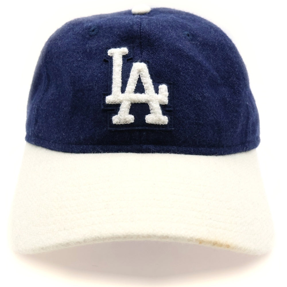 NEW ERA(ニューエラ) 9TWENTY MELTON CAP 9トゥエンティ メルトン ベースボールキャップ ホワイト/ネイビー