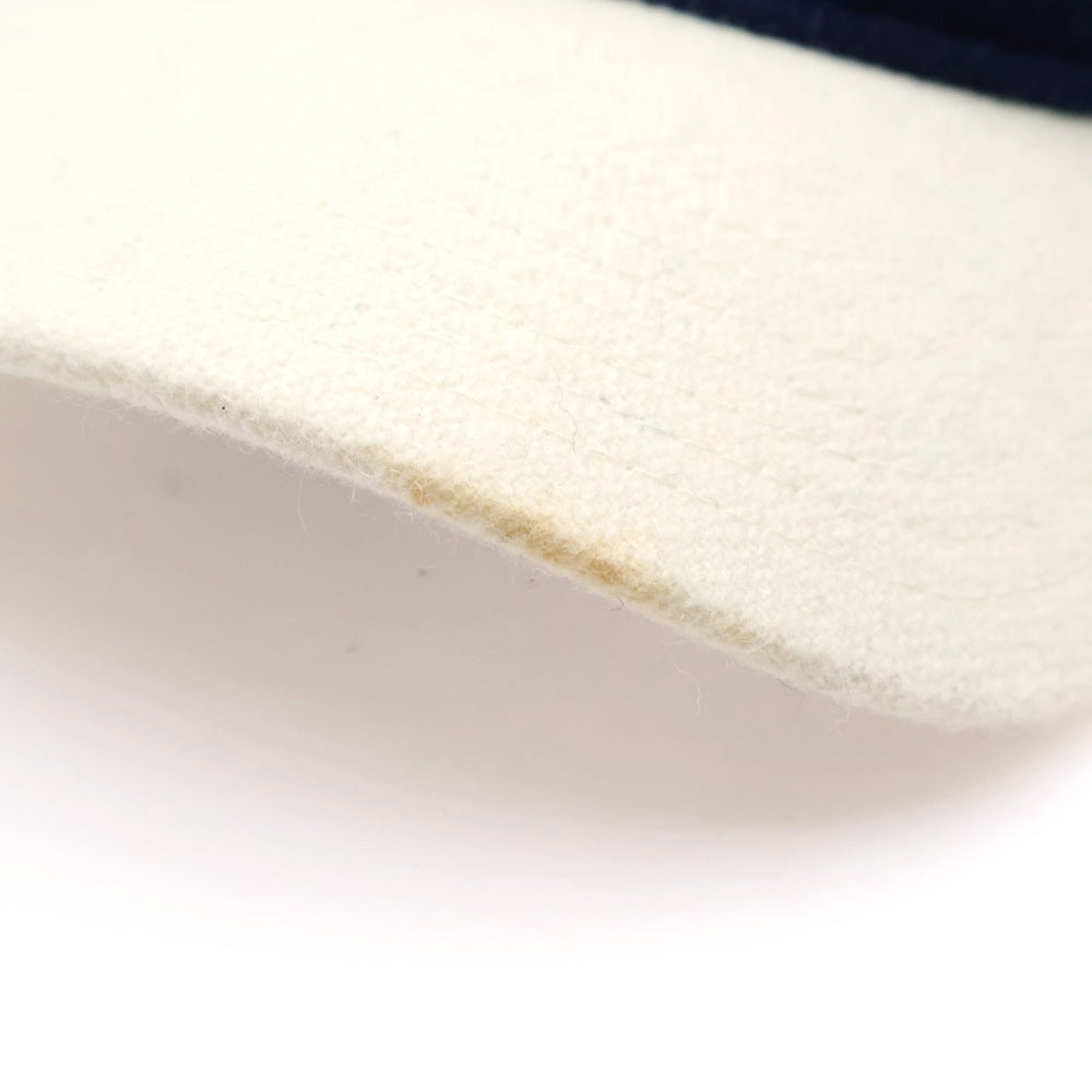 NEW ERA(ニューエラ) 9TWENTY MELTON CAP 9トゥエンティ メルトン ベースボールキャップ ホワイト/ネイビー