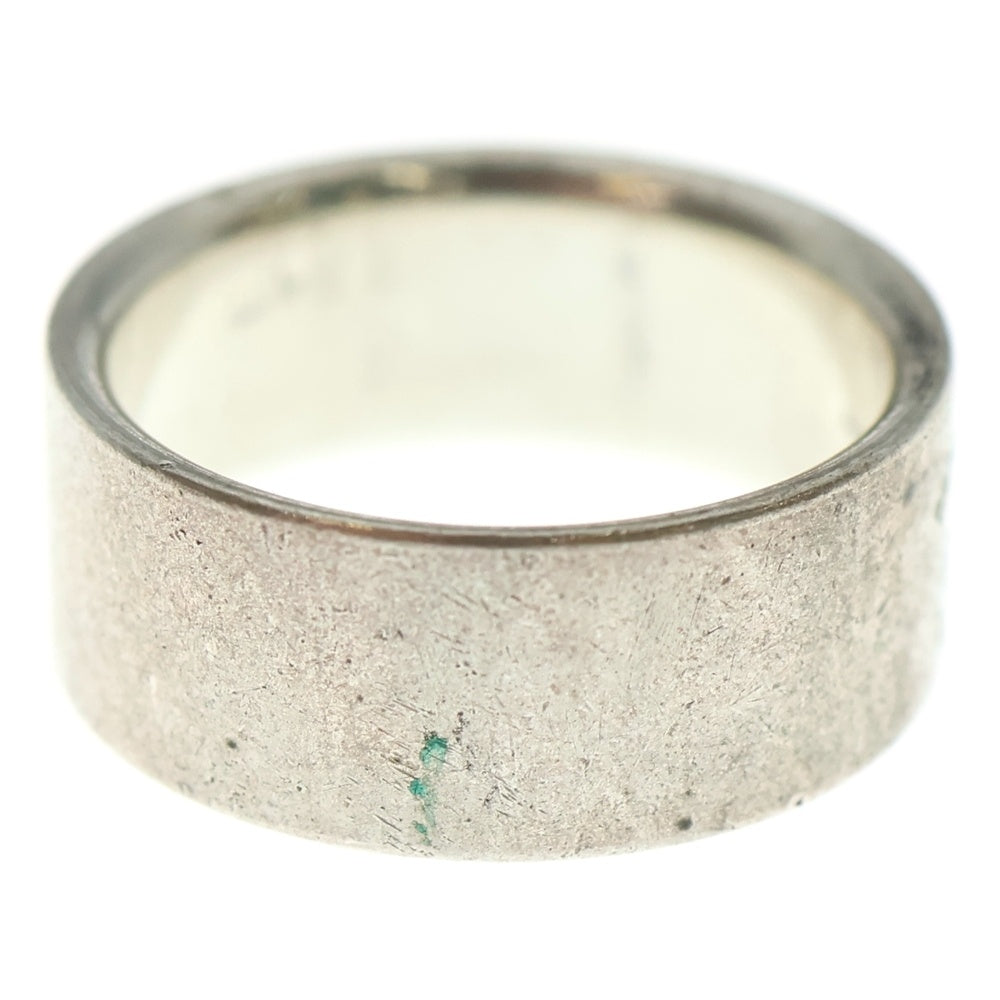 GUCCI(グッチ) クラシックロゴ 刻印 プレーン リング シルバー