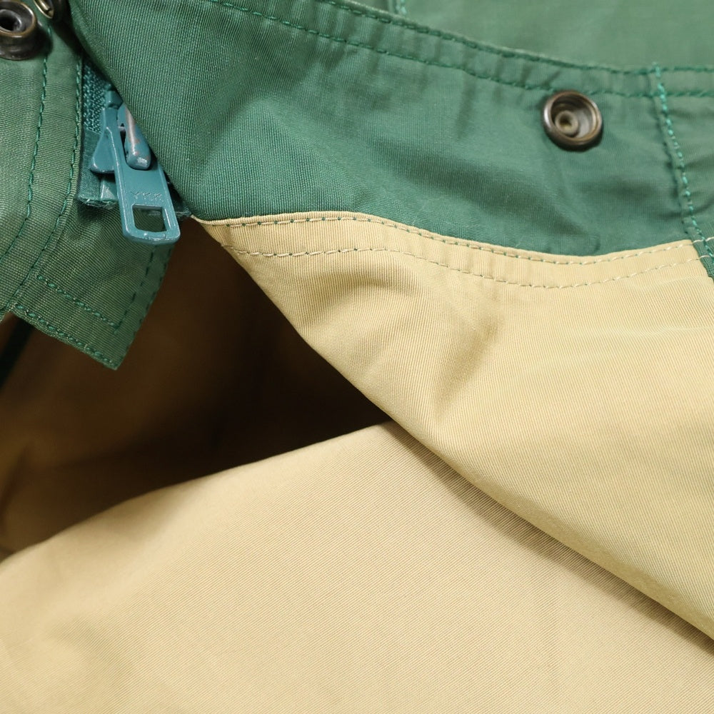 Eddie Bauer(エディバウワー) 80S 黒タグ フーデッド マウンテンパーカー ジャケット グリーン
