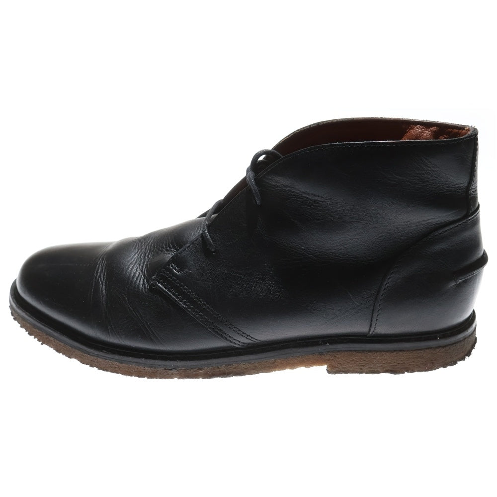 POLO RALPH LAUREN(ポロラルフローレン) Marlow Chukka Boots マロー レザー チャッカブーツ ブラック 14557 F16