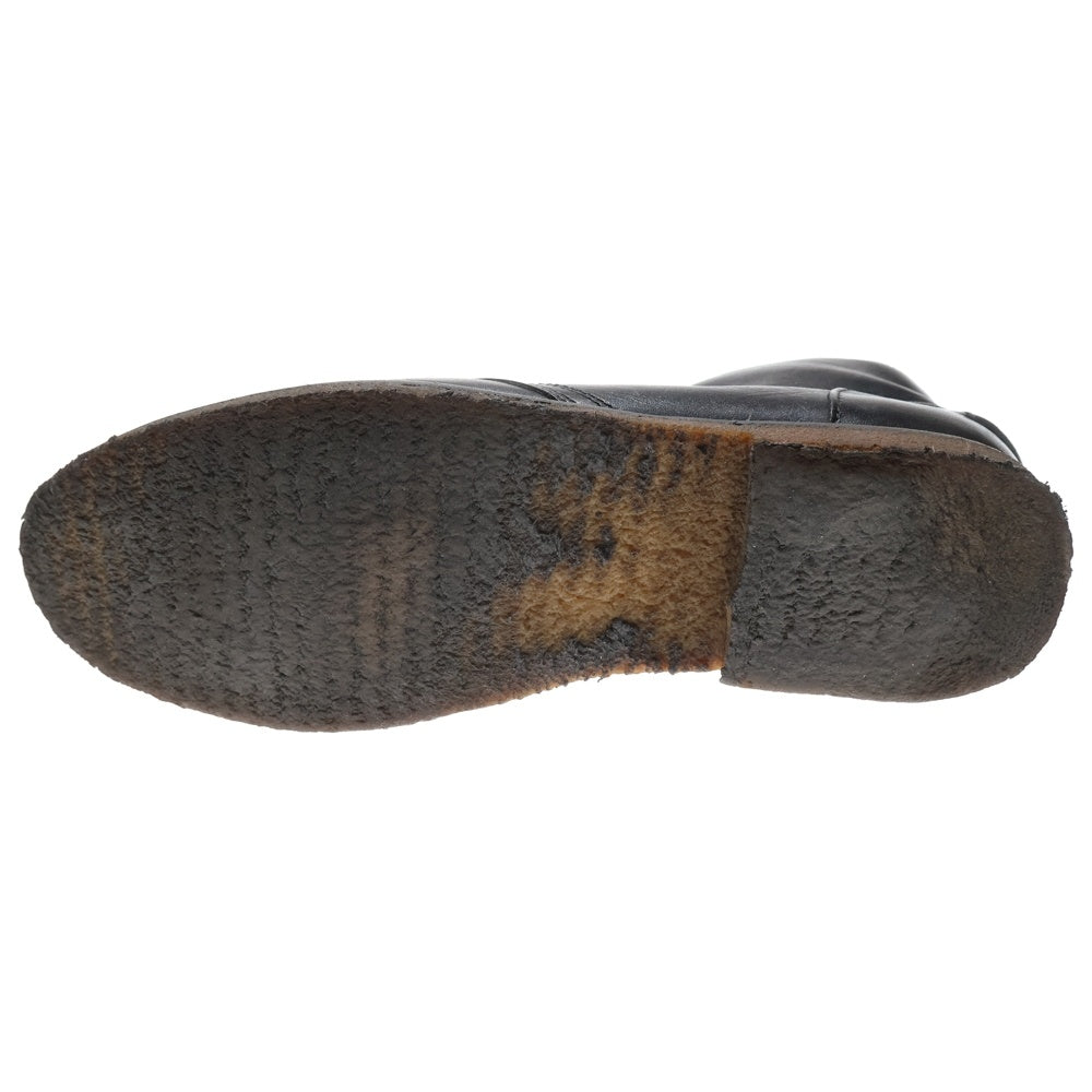 POLO RALPH LAUREN(ポロラルフローレン) Marlow Chukka Boots マロー レザー チャッカブーツ ブラック 14557 F16