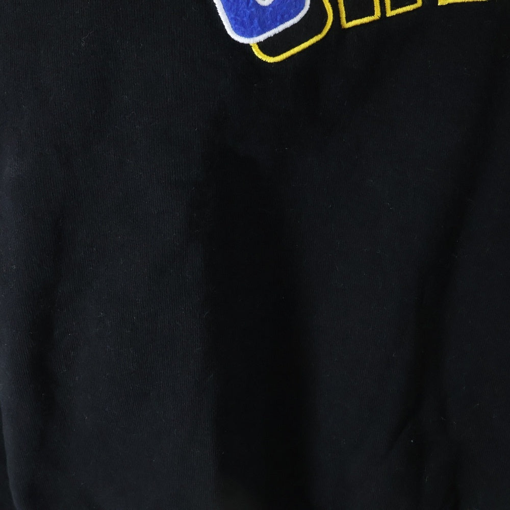 SUPREME(シュプリーム) 21SS Stacked Crewneck スタックロゴ クルーネックスウェットトレーナー ブラック