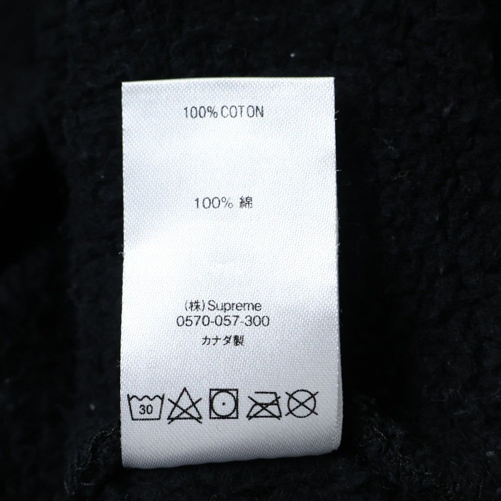 SUPREME(シュプリーム) 21SS Stacked Crewneck スタックロゴ クルーネックスウェットトレーナー ブラック