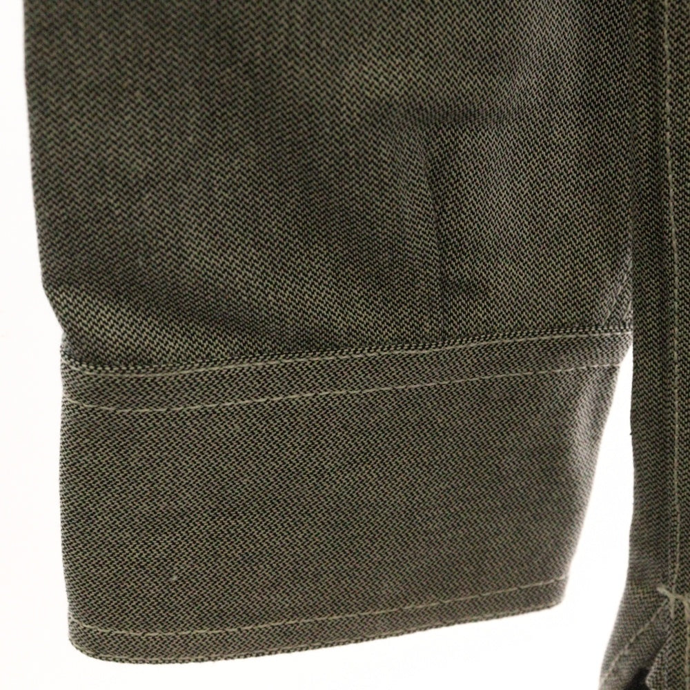 Maison Martin Margiela(メゾンマルタンマルジェラ) 24SS ポインテッドカラー 長袖 シャツ グレー S67DT0013