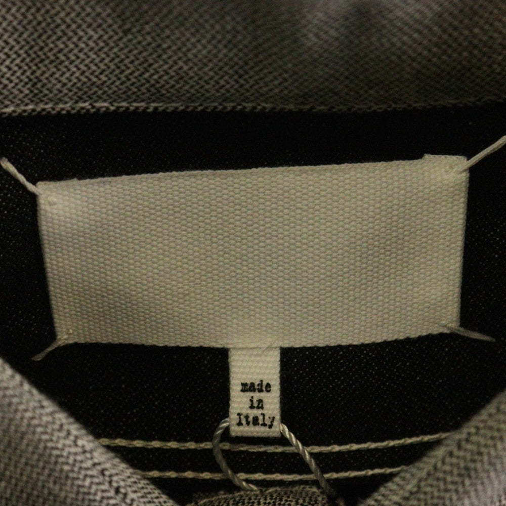 Maison Martin Margiela(メゾンマルタンマルジェラ) 24SS ポインテッドカラー 長袖 シャツ グレー S67DT0013