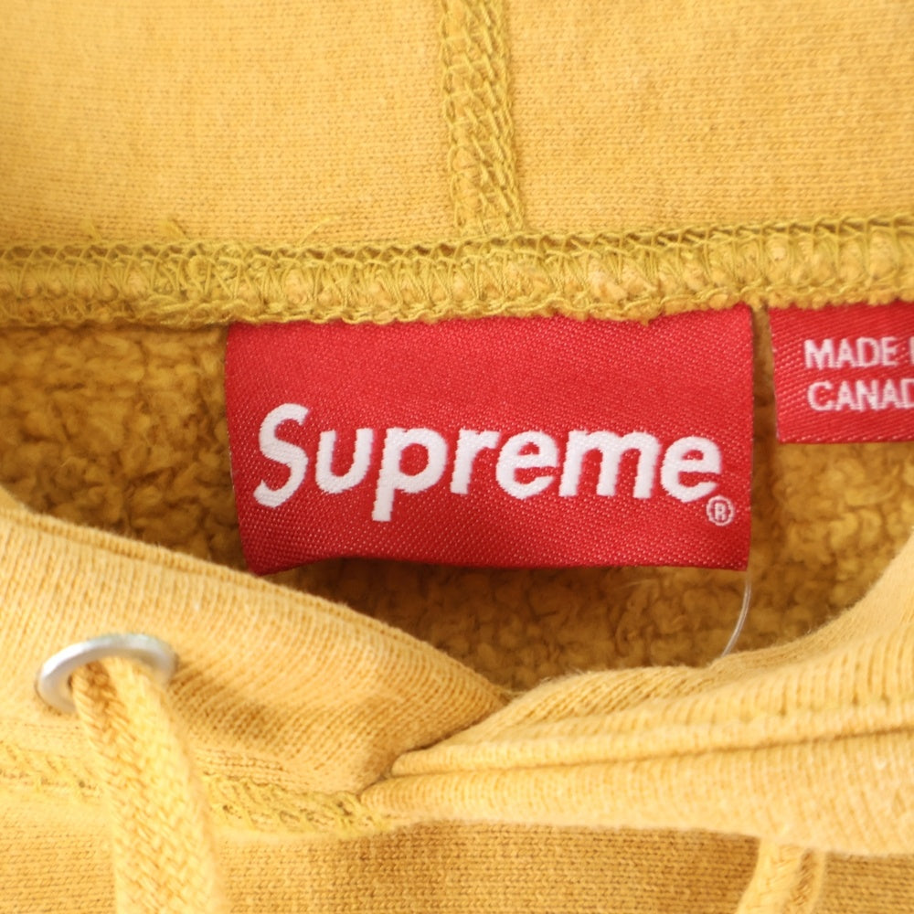 SUPREME(シュプリーム) 21AW Arabic Logo Hooded Sweatshirt アラビック ロゴ スウェット プルオーバーパーカー イエロー