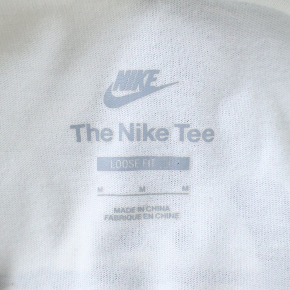 NIKE(ナイキ) ×STUSSY NRG FL SS 8BALL TEE ステューシー 8ボールプリント 半袖Tシャツ クルーネック カットソー ホワイト DO9322-100