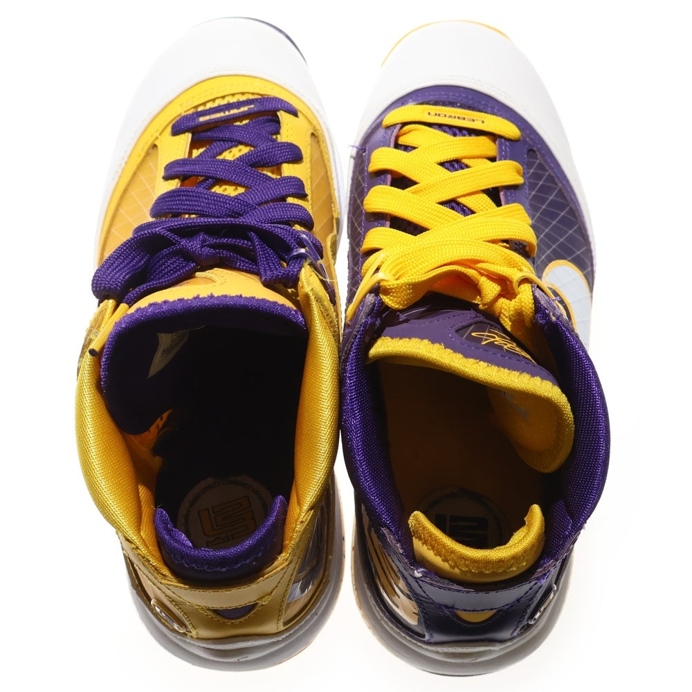 NIKE(ナイキ) GS LEBRON 7 MEDIA DAY レブロン7 メディアデイ ミッドカットスニーカー マルチカラー キッズ US5Y/23.5cm DA3203-500