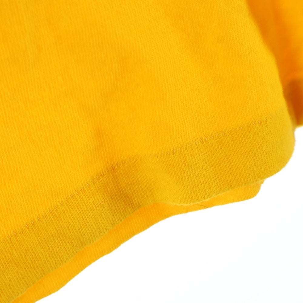 CHAMPION(チャンピオン) 80S VINTAGE MINESOTA ヴィンテージ ミネソタ 胸ポケット クルーネック カットソー 長袖Tシャツ イエロー