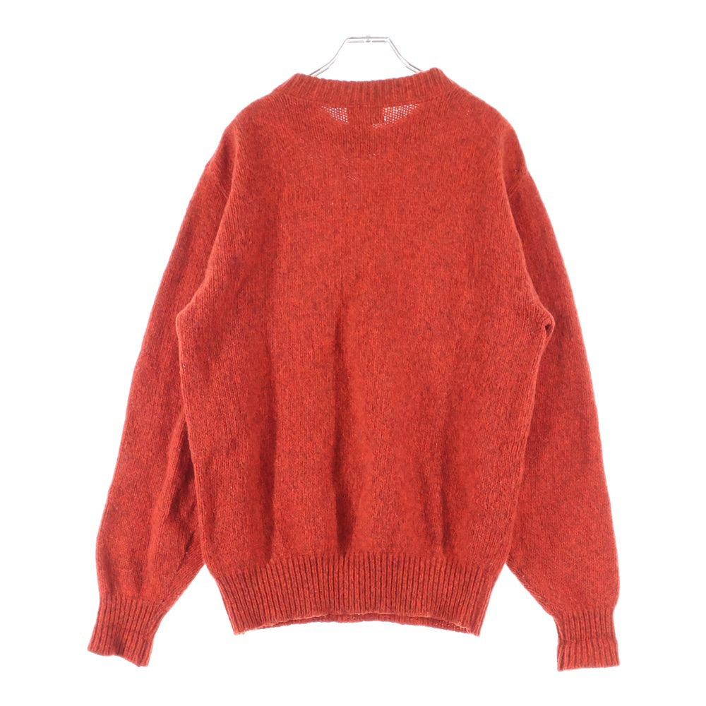 L.L.Bean(エルエルビーン) 70S~80S VINTAGE ヴィンテージ 鹿の子 ウール ニット セーター レッド