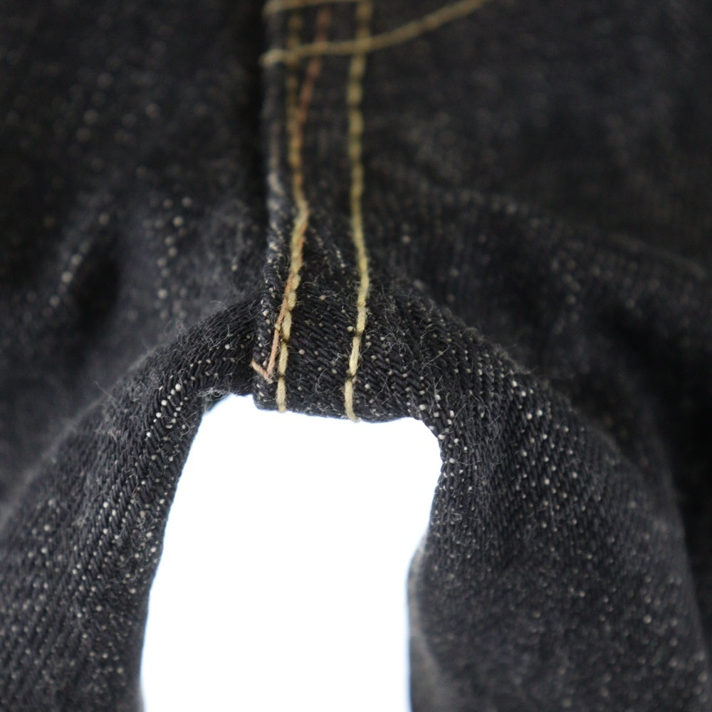 Buzz Rickson's(バズリクソンズ) LOT 019 大戦モデル ヴィンテージ復刻 ボタンフライ デニムパンツ ブラック