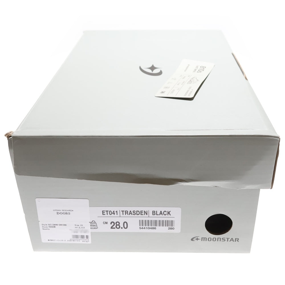 MOONSTAR(ムーンスター) TRASDEN トラスデン レースアップ ローカットスニーカー ブラック ET041