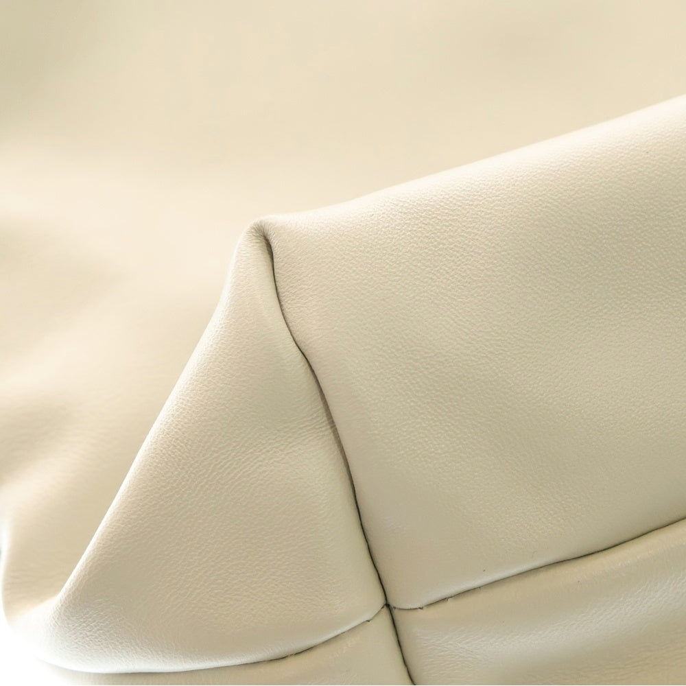 CELERI(セルリ) フェイクレザー ドローストリング ショルダーバッグ ホワイト