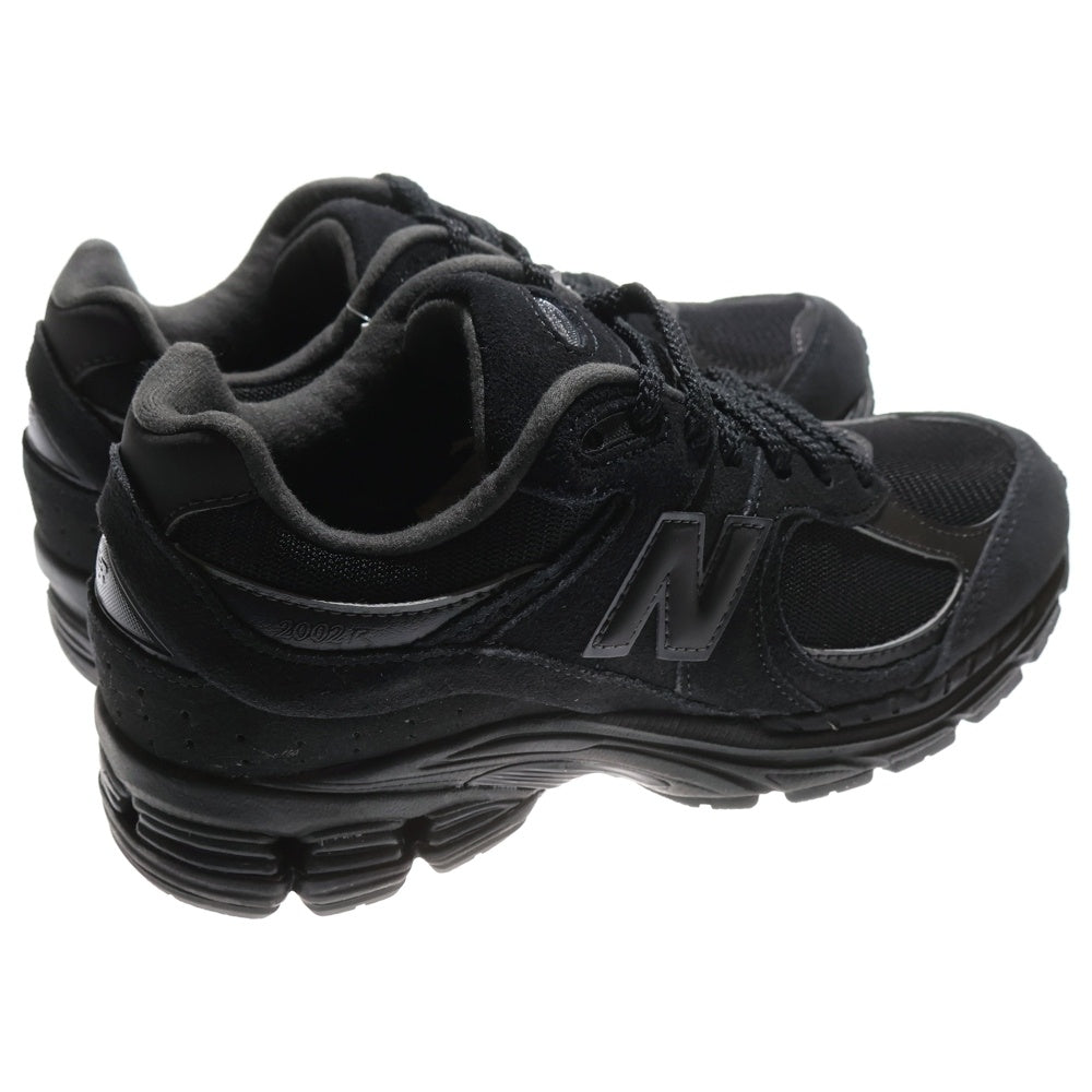 New Balance(ニューバランス) U2002RBL スエード メッシュ切り替え レザーローカットスニーカー ブラック レディース US6/24cm