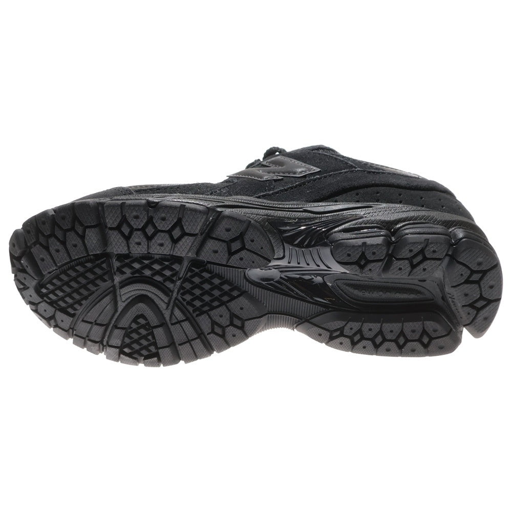 New Balance(ニューバランス) U2002RBL スエード メッシュ切り替え レザーローカットスニーカー ブラック レディース US6/24cm