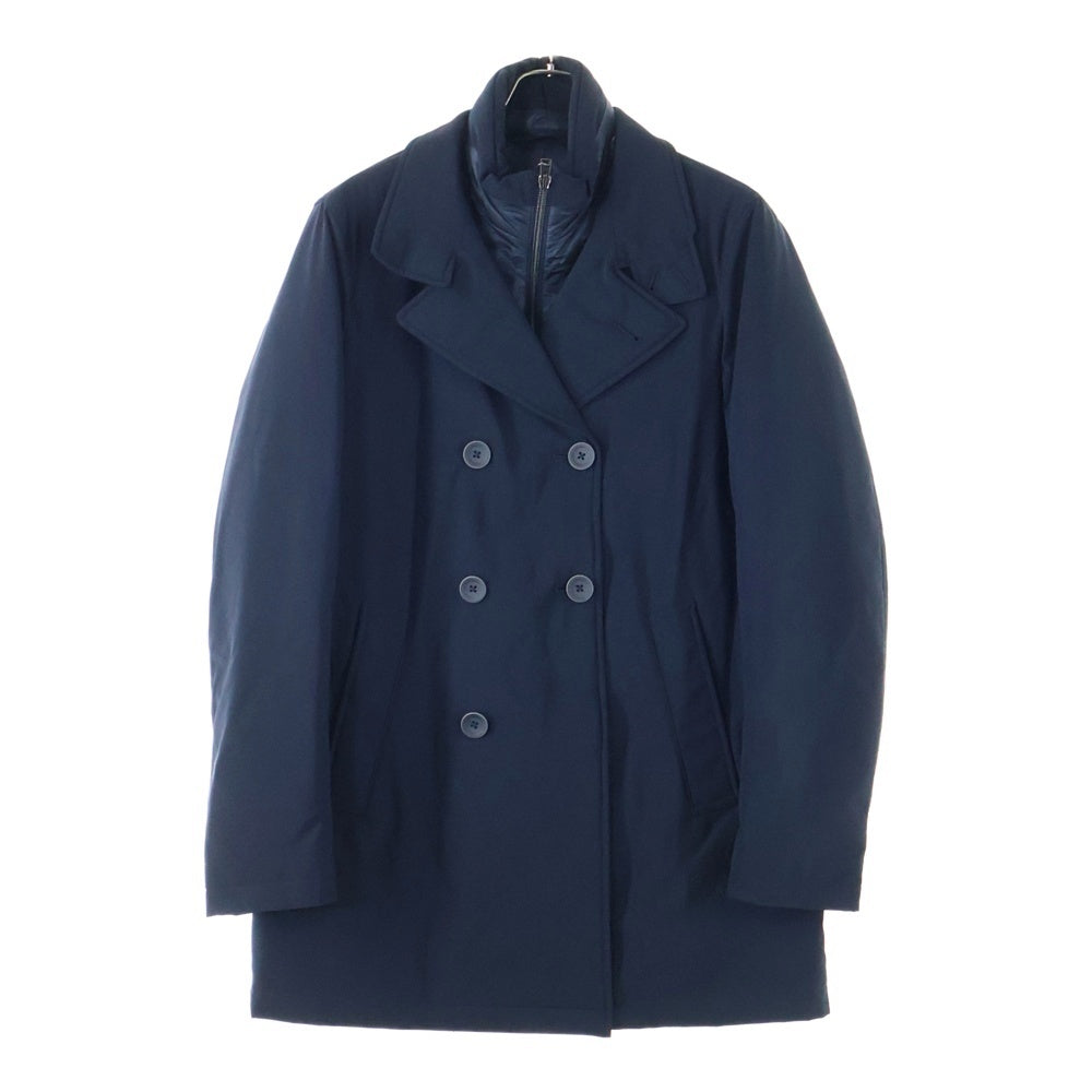 HERNO(ヘルノ) SUB-ZERO サブゼロ ジップアップ ロングダウンコート ブルー PI0733U12346S9200