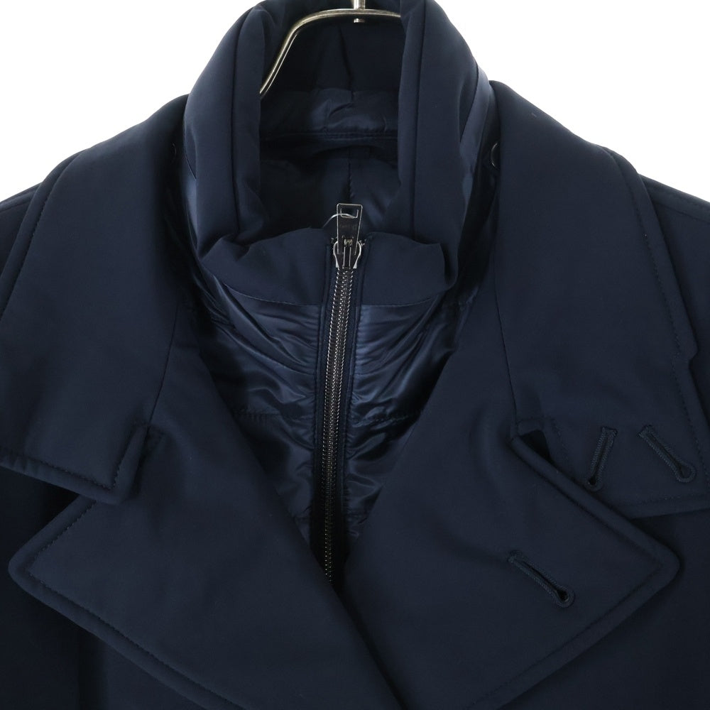 HERNO(ヘルノ) SUB-ZERO サブゼロ ジップアップ ロングダウンコート ブルー PI0733U12346S9200