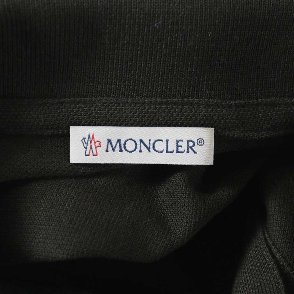 MONCLER(モンクレール) 19SS MAGLIA POLO MANICA CORTA RESISTANCE 半袖ポロシャツ ダークブラウン E20918325150 84556