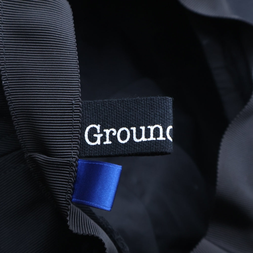 Ground Y(グラウンドワイ) DAMAGED COTTON CASQUETTE ダメージ加工 コットン キャスケット 帽子 ブラック GA-H02-051-1-02