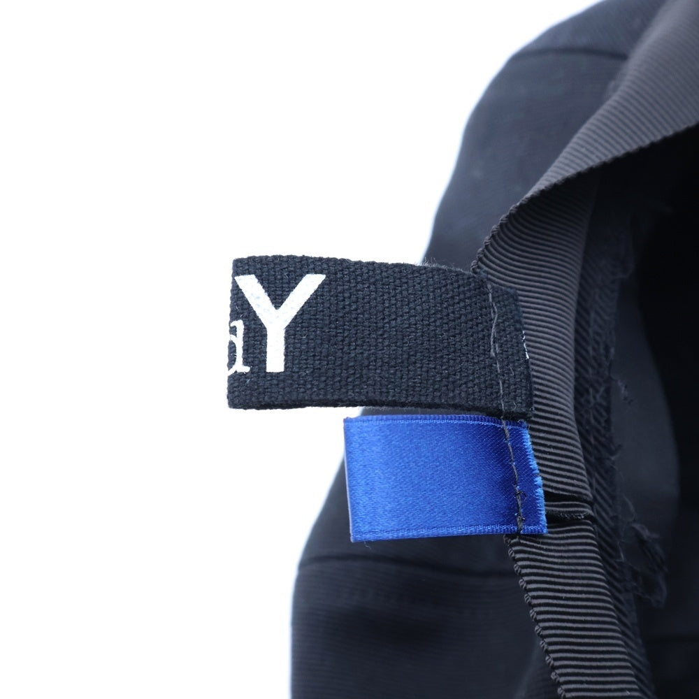 Ground Y(グラウンドワイ) DAMAGED COTTON CASQUETTE ダメージ加工 コットン キャスケット 帽子 ブラック GA-H02-051-1-02