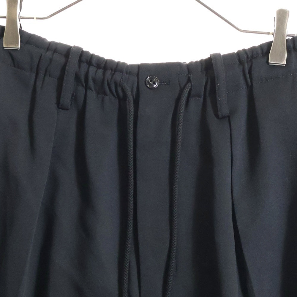 Ground Y(グラウンドワイ) ウール サルエル パンツスカート カバーパンツ ブラック GY-P08-100