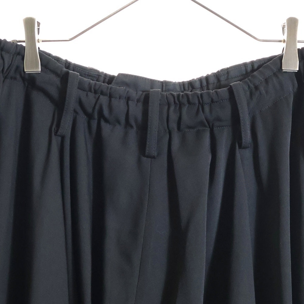 Ground Y(グラウンドワイ) ウール サルエル パンツスカート カバーパンツ ブラック GY-P08-100