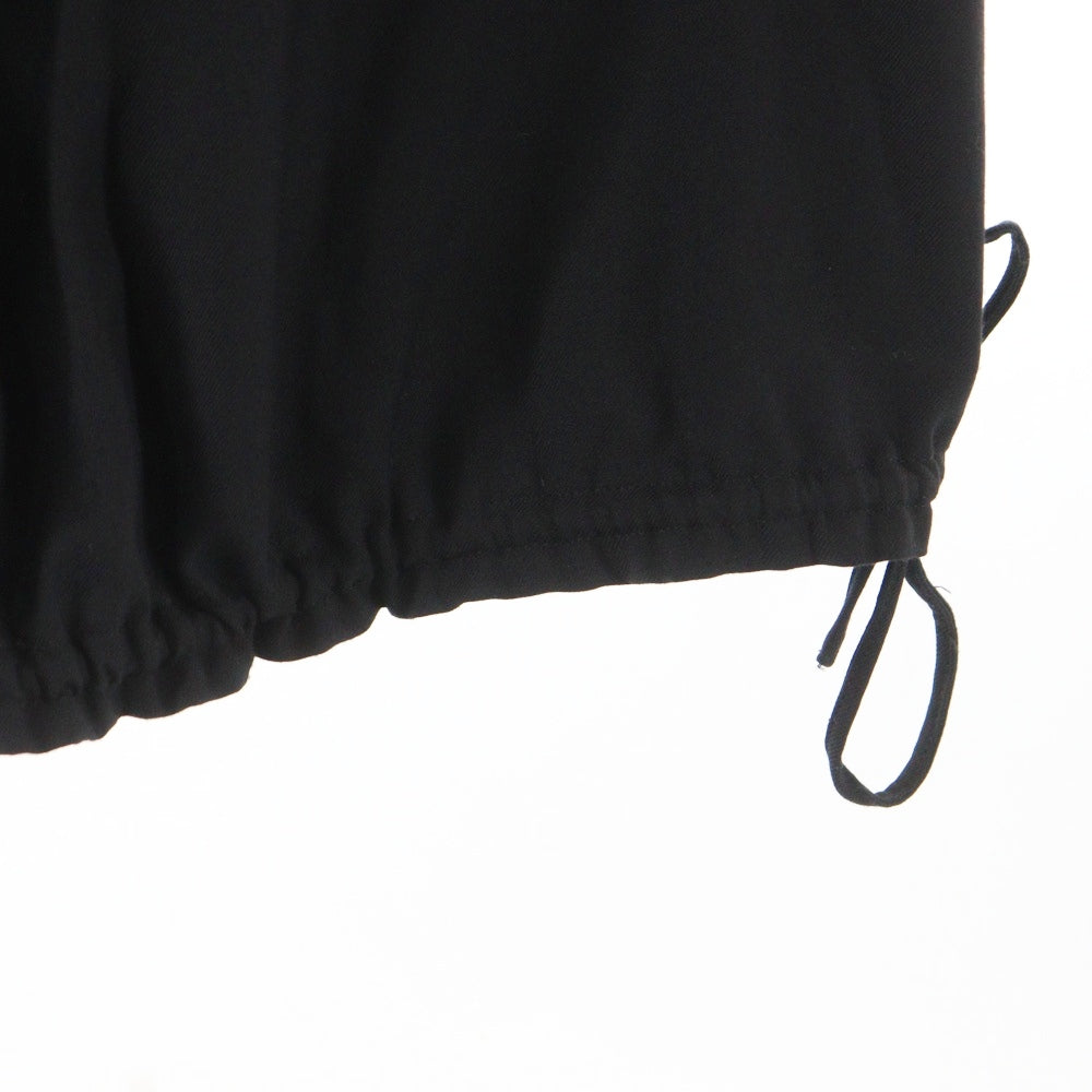 Ground Y(グラウンドワイ) SAMPLE サンプル ドローストリング アシンメトリーバルーンパンツ ブラック