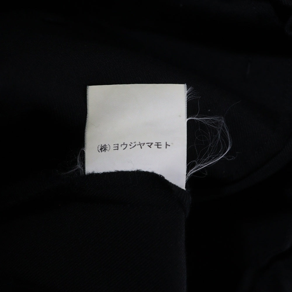 Ground Y(グラウンドワイ) SAMPLE サンプル ドローストリング アシンメトリーバルーンパンツ ブラック