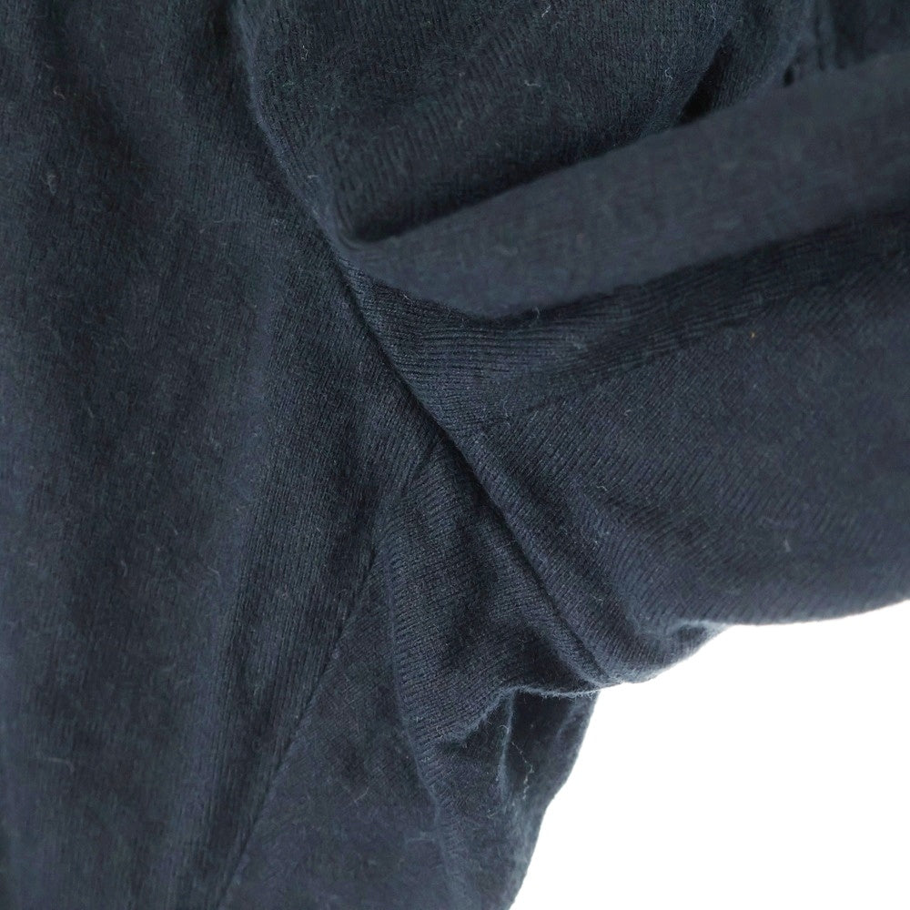 Yohji Yamamoto POUR HOMME(ヨウジヤマモト プールオム) コットンサルエル リブ イージーパンツ ネイビー HO-P46-970