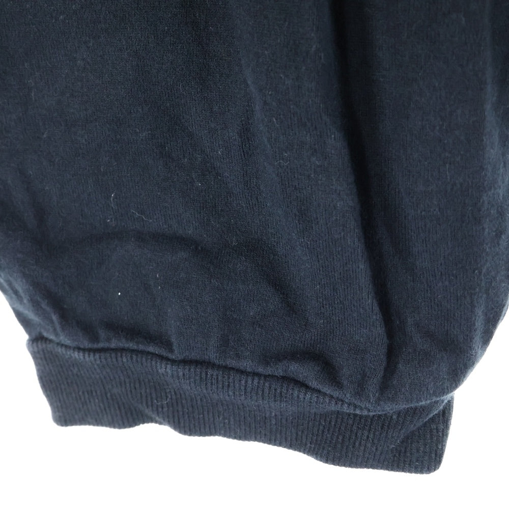 Yohji Yamamoto POUR HOMME(ヨウジヤマモト プールオム) コットンサルエル リブ イージーパンツ ネイビー HO-P46-970