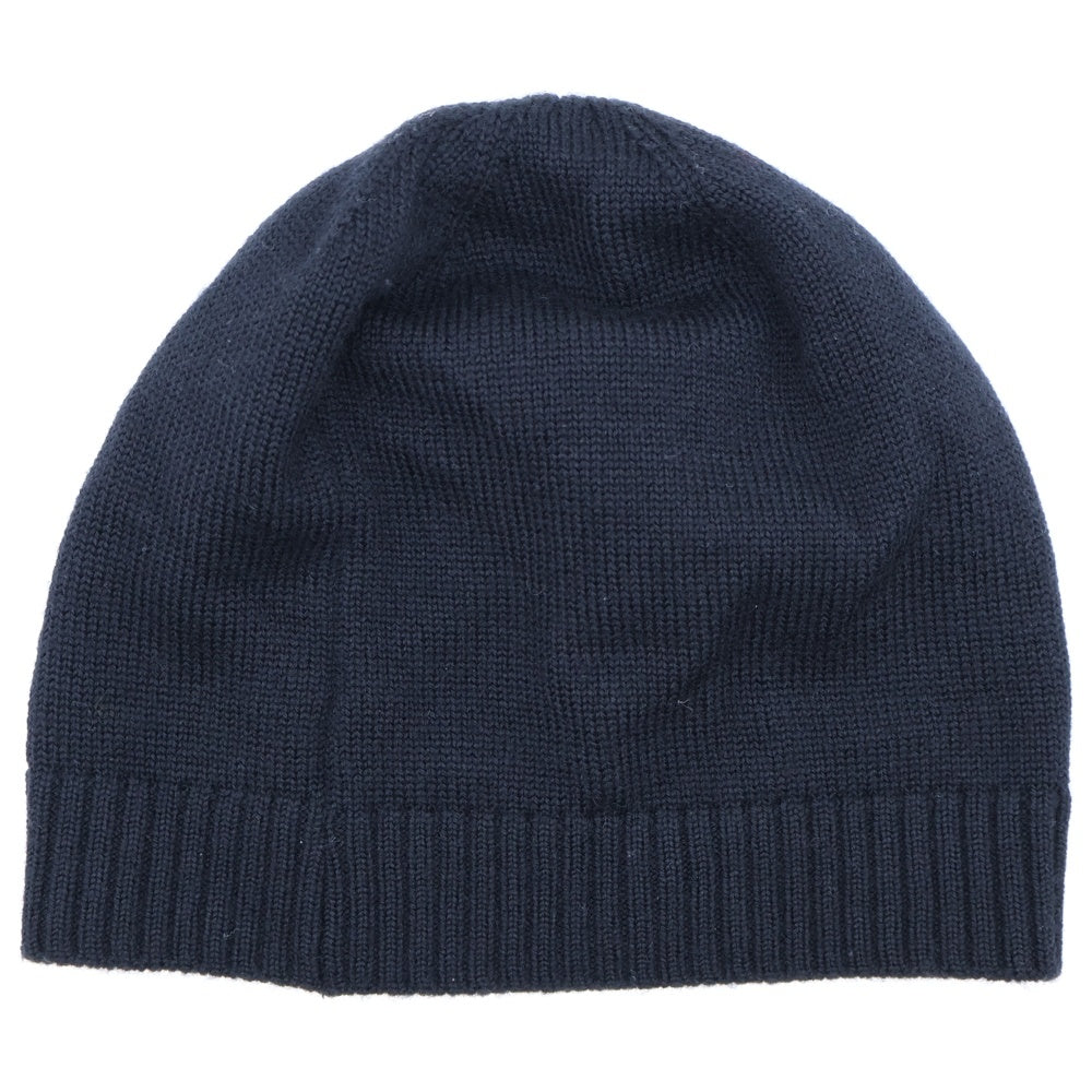 Yohji Yamamoto POUR HOMME(ヨウジヤマモト プールオム) バードプリント ニット帽 キャップ 帽子 ブラック HP-H08-933