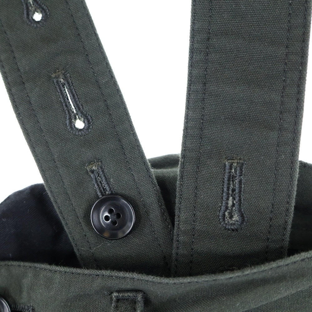 Ground Y(グラウンドワイ) SAMPLE サンプル サスペンダーベルト コットンサルエルパンツ カーキ