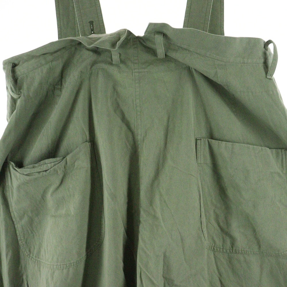 Ground Y(グラウンドワイ) SAMPLE サンプル サスペンダーベルト コットンサルエルパンツ グリーン