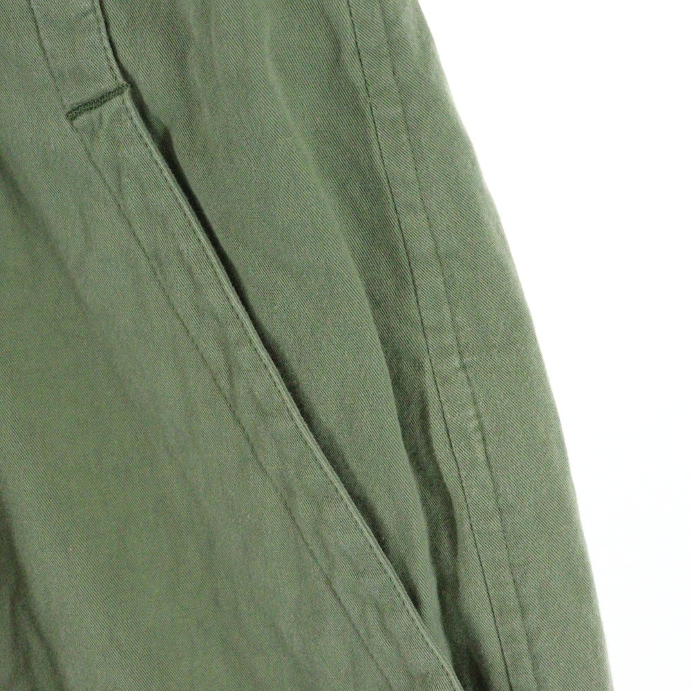 Ground Y(グラウンドワイ) SAMPLE サンプル サスペンダーベルト コットンサルエルパンツ グリーン