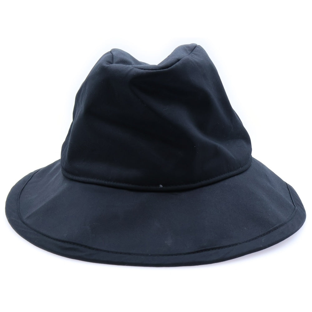 Ground Y(グラウンドワイ) ナイロンハット 帽子 キャップ ブラック GY-H10-090