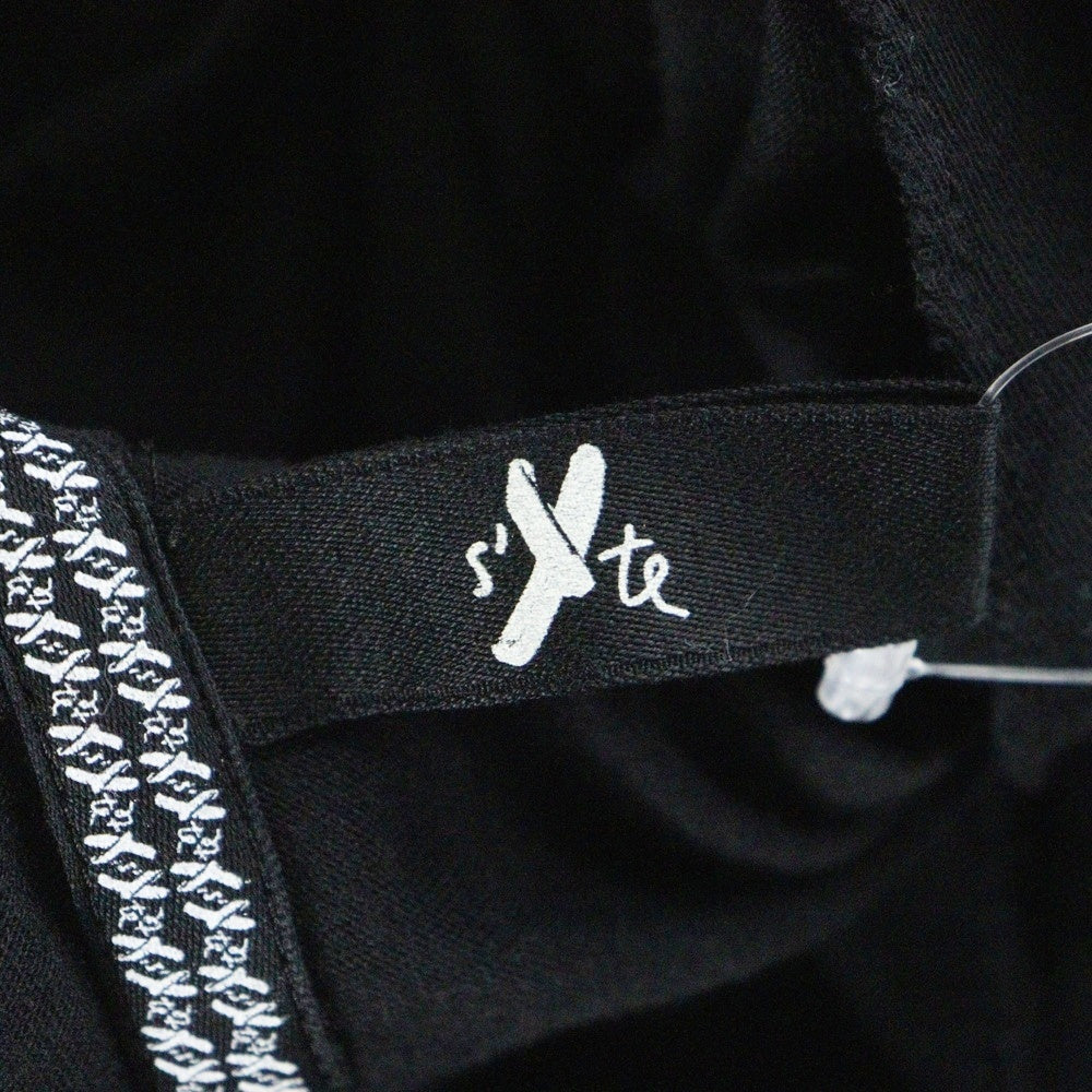 s'yte(サイト) SAMPLE サンプル ノースリーブ レーヨン混 ブラック