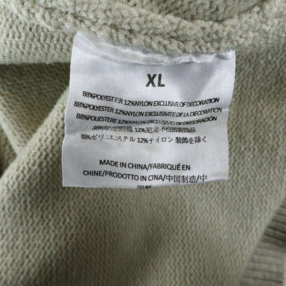ESSENTIALS FEAR OF GOD(エッセンシャル フィアオブゴッド) 1977 KNIT LOGO LS POLO フロントロゴデザイン 1B ニットポロ セーター ベージュ