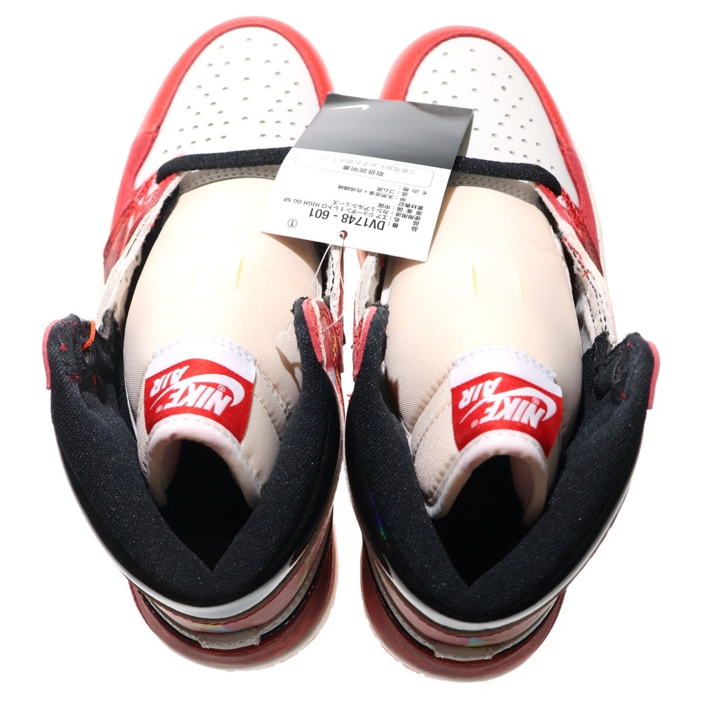 NIKE(ナイキ) AIR JORDAN 1 RETRO HIGH OG エアジョーダン1 レトロハイ オリジンストーリー ハイカットスニーカー レディース レッド/ホワイト US5/23.5cm DV1748-601