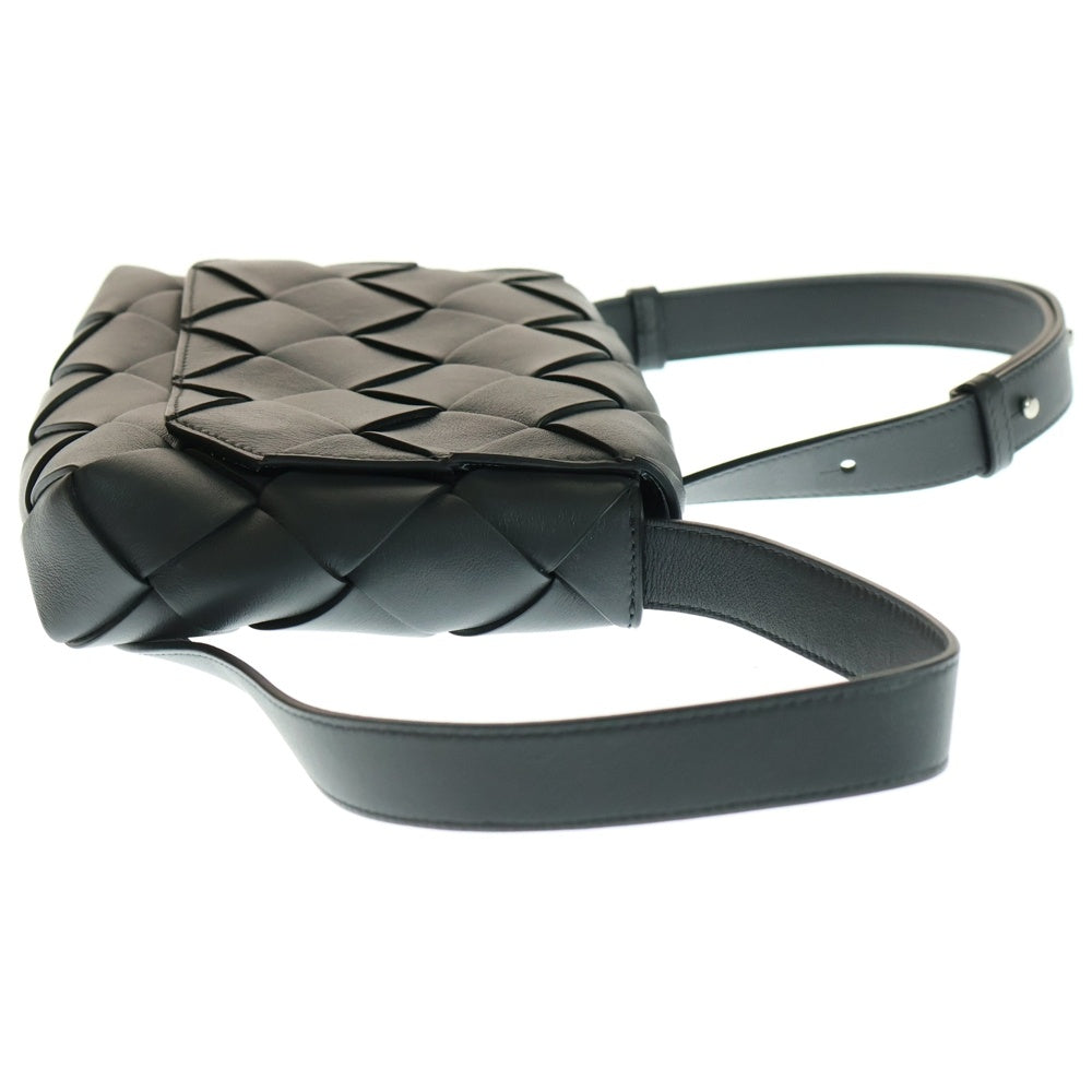 BOTTEGA VENETA(ボッテガヴェネタ) ディアゴ スモール イントレチャート レザー クロスボディ ショルダーバッグ グレー