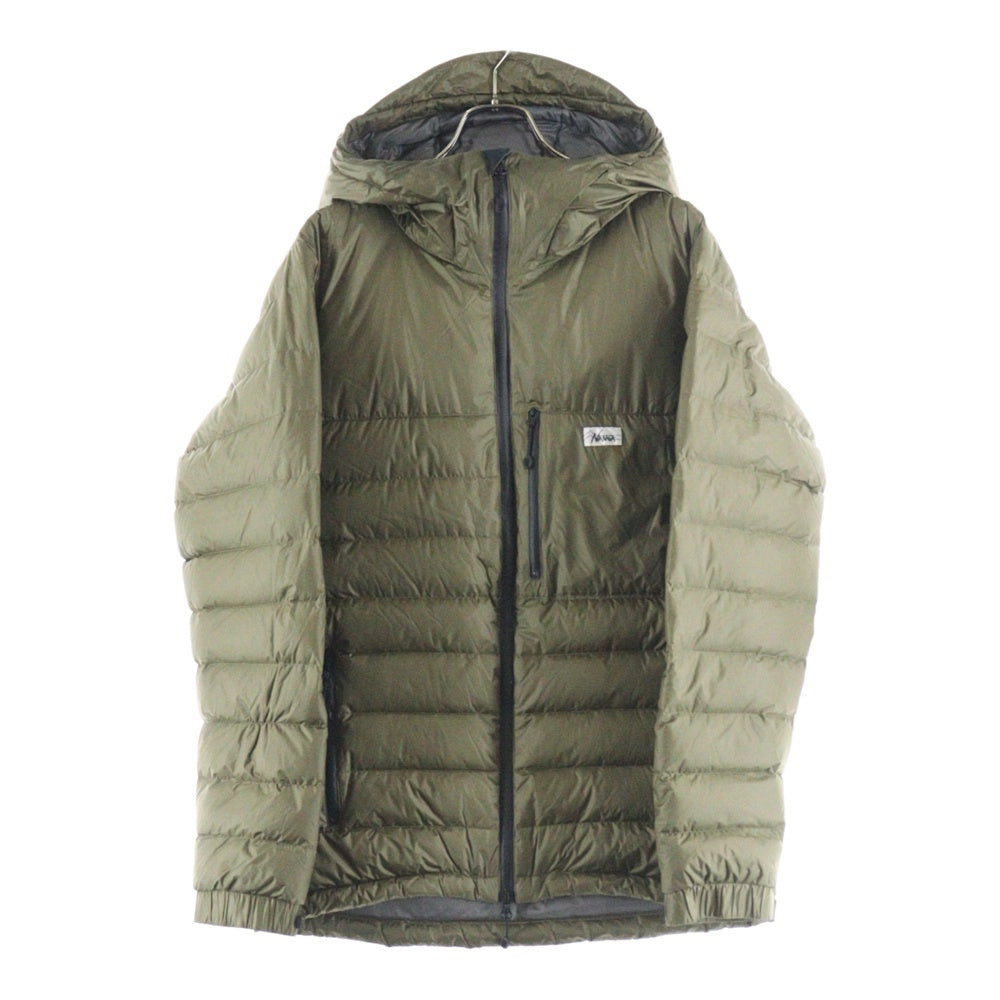 NANGA(ナンガ) MOONLOID ムーンロイド ジップアップ ダウン ジャケット カーキ