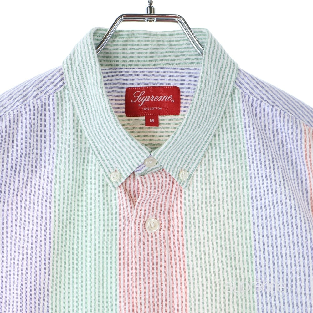 SUPREME(シュプリーム) 20SS Oxford Shirt ストライプ オックスフォード 長袖シャツ マルチカラー