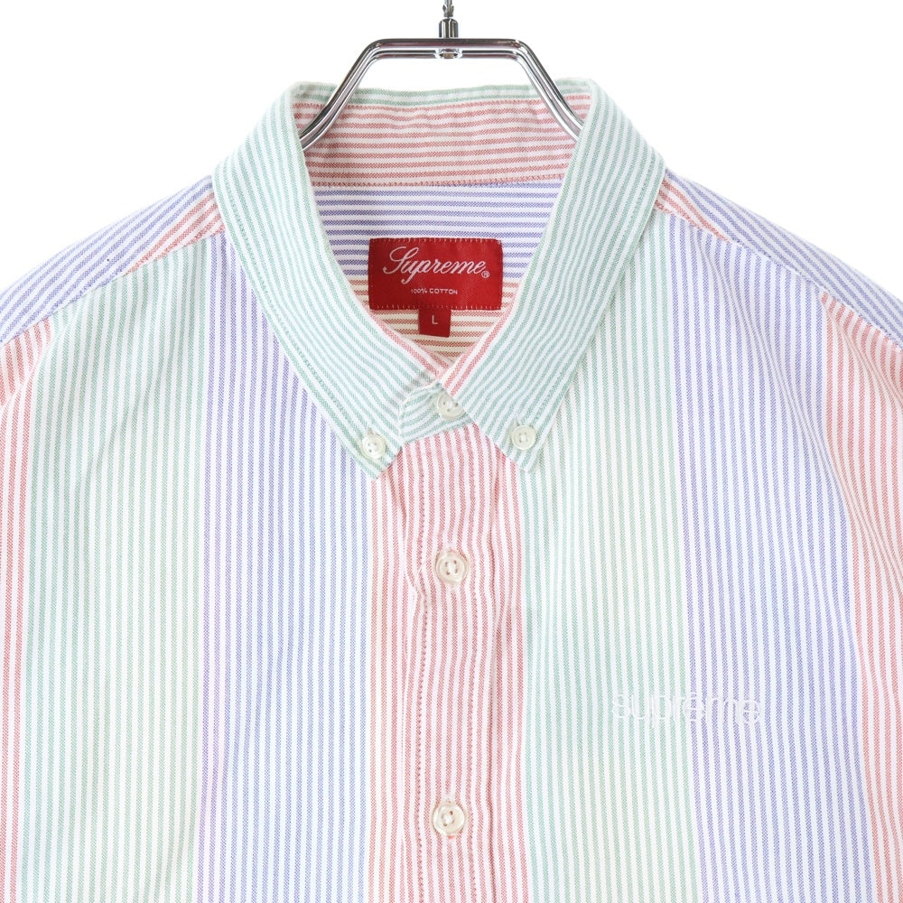 SUPREME(シュプリーム) 20SS Oxford Shirt ストライプ オックスフォード 長袖シャツ マルチカラー