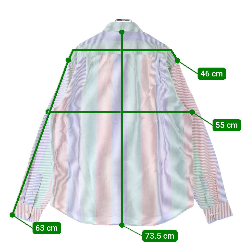 SUPREME(シュプリーム) 20SS Oxford Shirt ストライプ オックスフォード 長袖シャツ マルチカラー